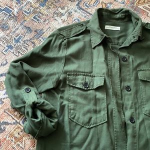 Zara button down shirt